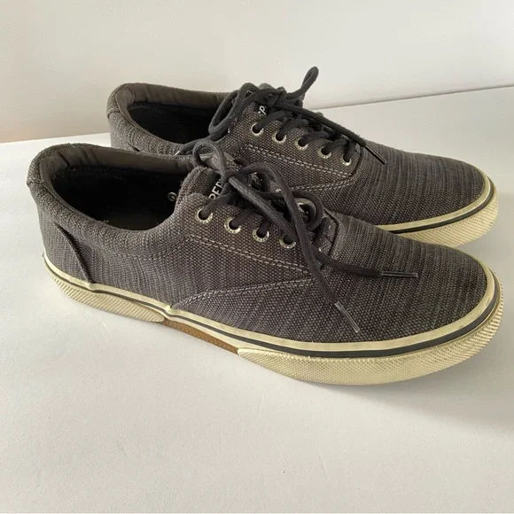 Sperry Men's Top Sider Halyard CVO Baja Grey Casual Sneakers - Picture 2 of 7